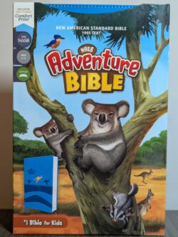 NASB Adventure Bible, Leathersoft, Blue