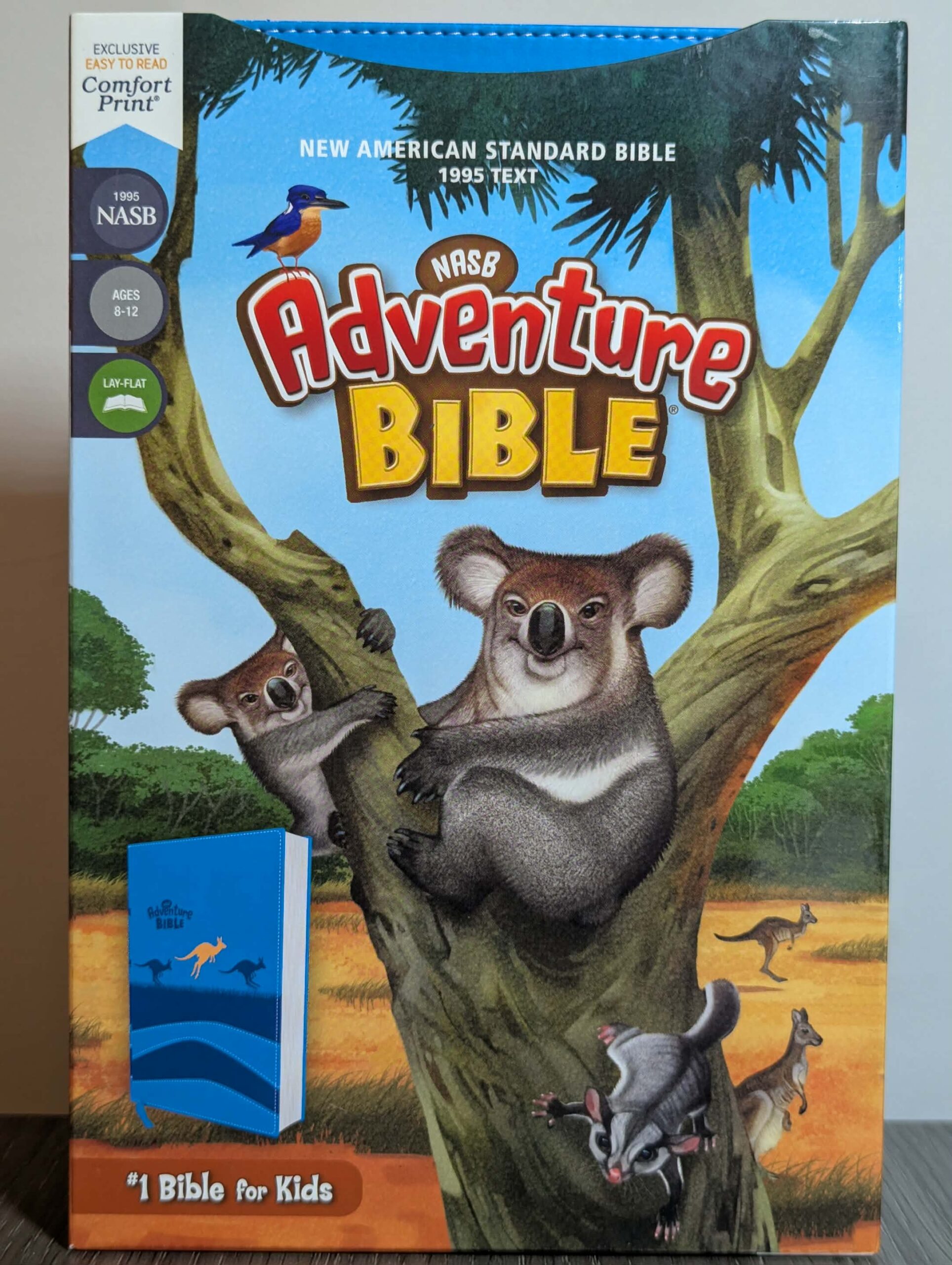 NASB Adventure Bible, Leathersoft, Blue