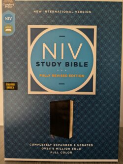 NIV Study Bible, Bonded L, Black, Index