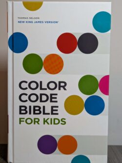 NKJV Color Code Bible for Kids, Hardcover