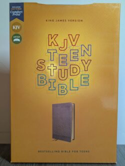 KJV, Teen Study Bible, Leathersoft, Brown