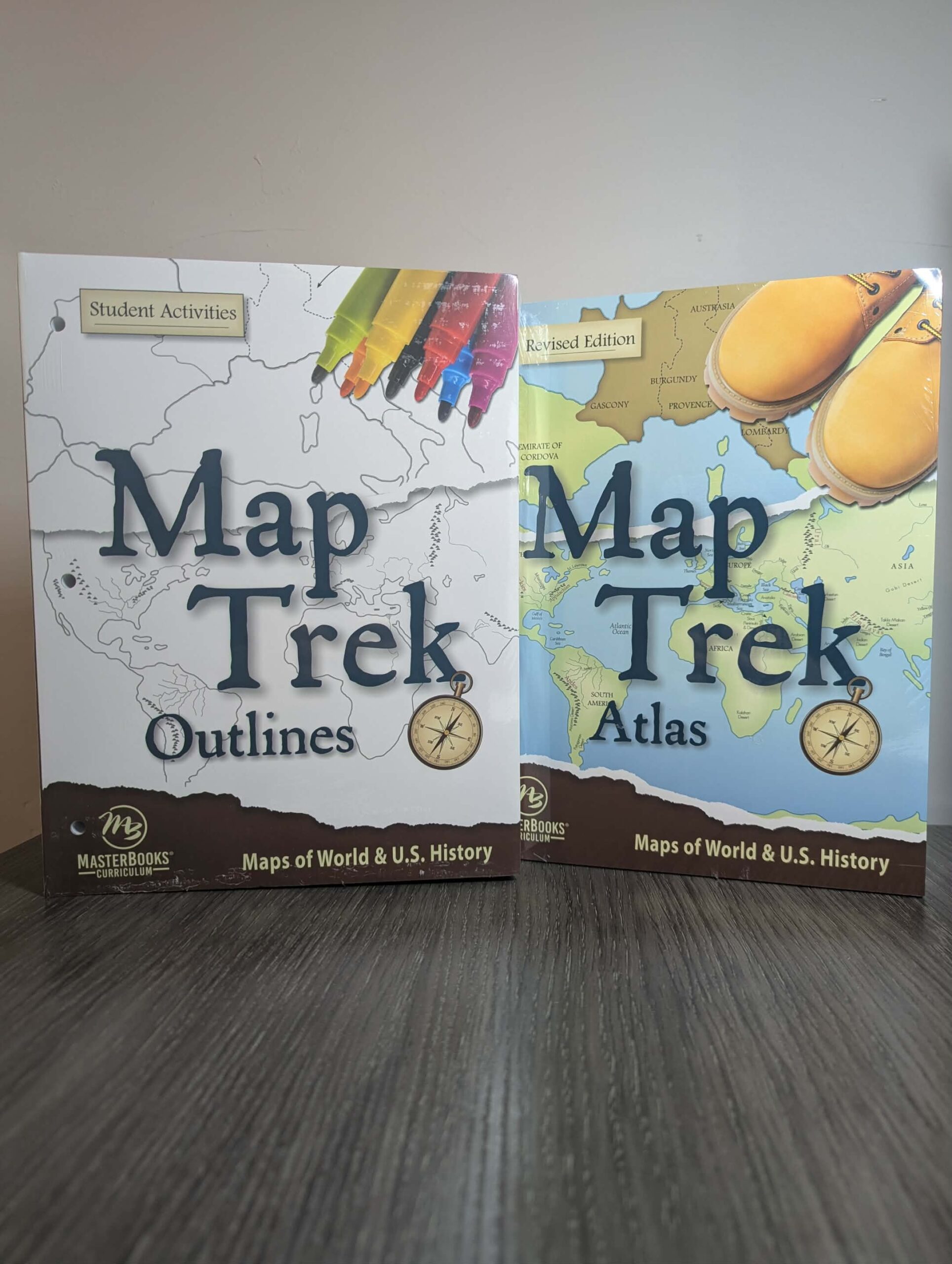 Map Trek Set (Atlas & Outlines)