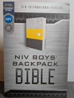 NIV Boys’ Backpack Bible