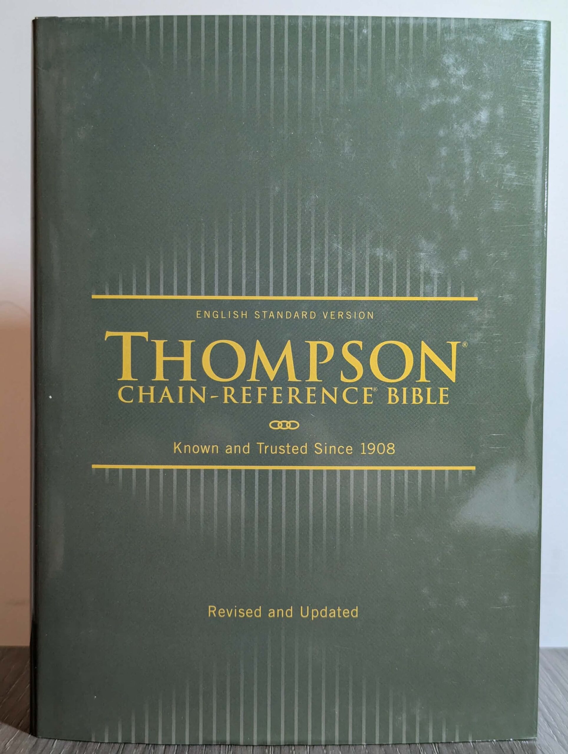 ESV Thompson Chain-Ref, Hardcover, Green