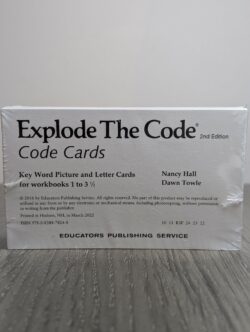 Explode the Code Cards (2nd Edition)