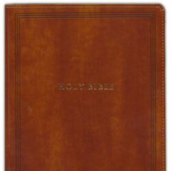NKJV Large Print reference/Sovereign, Brown