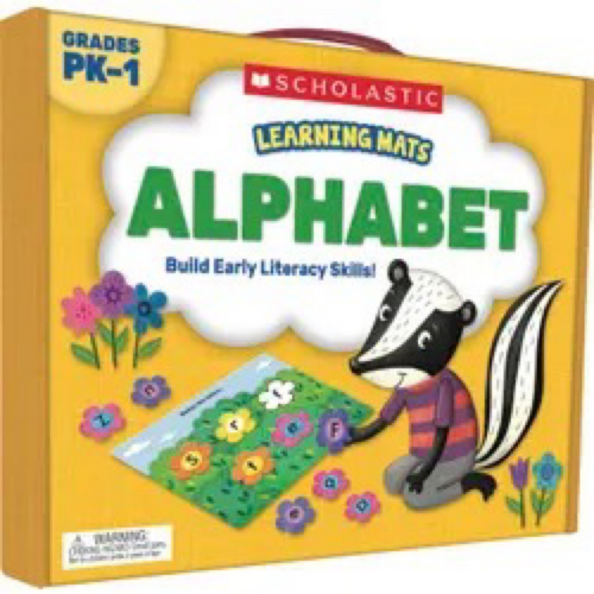 Scholastic Learning Mats: Alphabet, Grades PreK-1