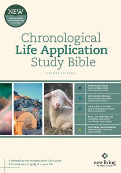 NLT Chronological Life Application Study Bible (Second Edition), Hardcover