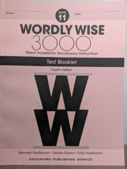 Wordly Wise 3000 Book 11 Test Booklet