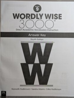 Wordly Wise 3000 Book 9 Answer Key