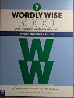 Wordly Wise 3000 Book 2 Home Educator’s Guide