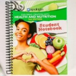 Health and Nutrition Student Notebook- Scratched & Dented (Final Sale)