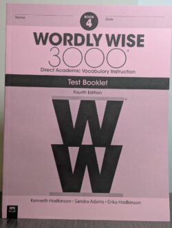 Wordly Wise 3000 Book 4 Test Booklet