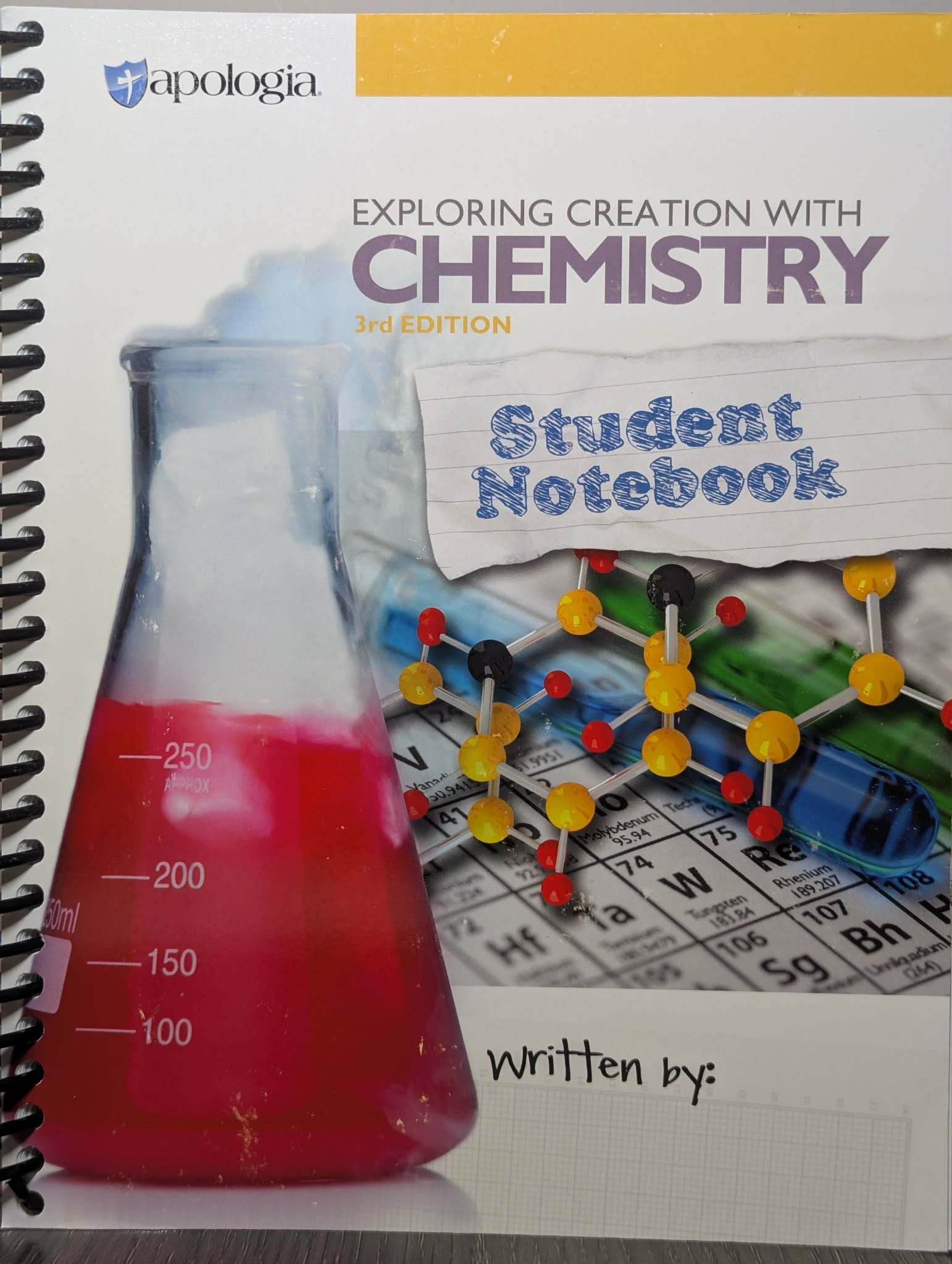 Chemistry Student Notebook