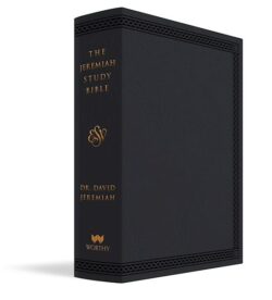 ESV Jeremiah Study Bible, Black Leatherluxe